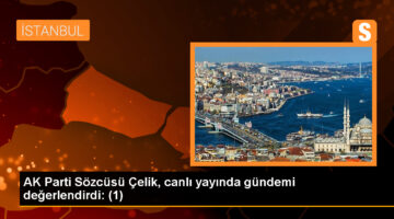 AK Parti Sözcüsü Çelik, canlı yayında gündemi değerlendirdi: (1)