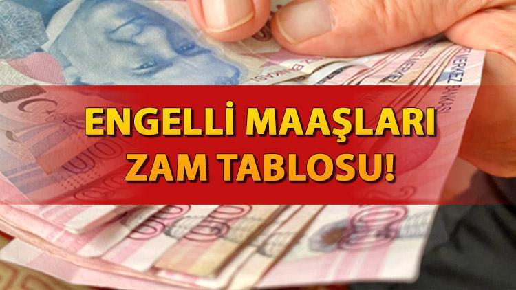 ENGELLİ AYLIĞI MAAŞ TABLOSU 2024 | Zamlı engelli aylığı ne kadar oldu, yüzde kaç arttı? Tek tek hesaplandı!