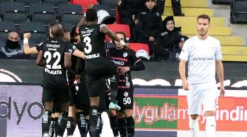 Gaziantep FK’den son 6 maçta sadece 1 galibiyet