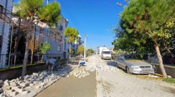 Germencik Belediyesi Yol Yapım ve Temizlik Çalışmalarını Sürdürüyor
