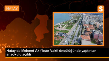 Hatay’ın Antakya ilçesinde Mehmet Akif İnan Vakfı öncülüğünde Emek Anaokulu açıldı
