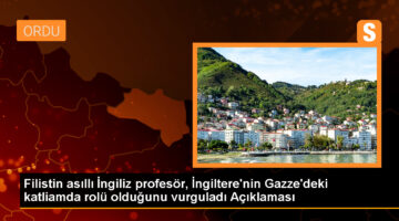 İngiliz Profesör: İngiltere, İsrail’in Gazze’deki katliama dahil oldu