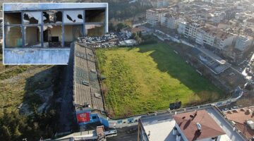 İstanbul’da kaderine terk edilen stadyum! 9 yıldır in cin top oynuyor