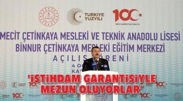 ‘İstihdam garantisiyle mezun oluyorlar’