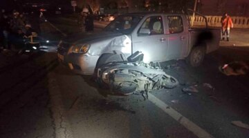 Mardin’de motosiklet ile otomobil çarpışması: Motosiklet sürücüsü ağır yaralandı