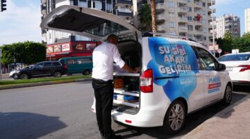 MESKİ, mobil hizmet aracıyla abonelik hizmeti sunuyor