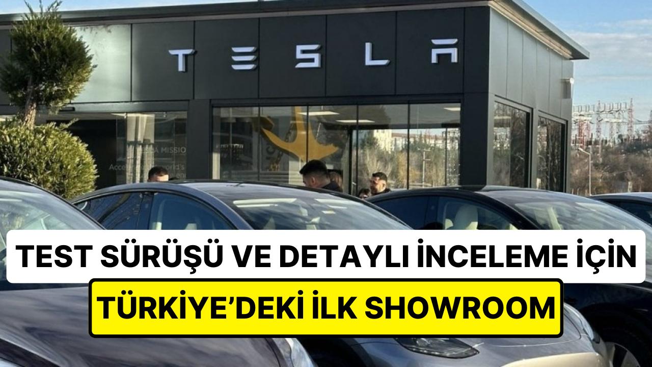 Model Y ile Test Sürüşü Fırsatı: Tesla, Türkiye’deki İlk Fiziksel Mağazasını Ankara’da Açtı