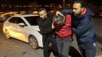 Nevşehir’de Dükkan Sahibi Polise Çarptı