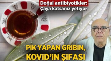 Pik yapan gribin, Kovid’in şifası! Doğal antibiyotikler: ‘Çaya katsanız yetiyor’