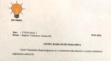 Recep Altepe, AK Parti Yerel Yönetimler Başkan Yardımcılığına getirildi