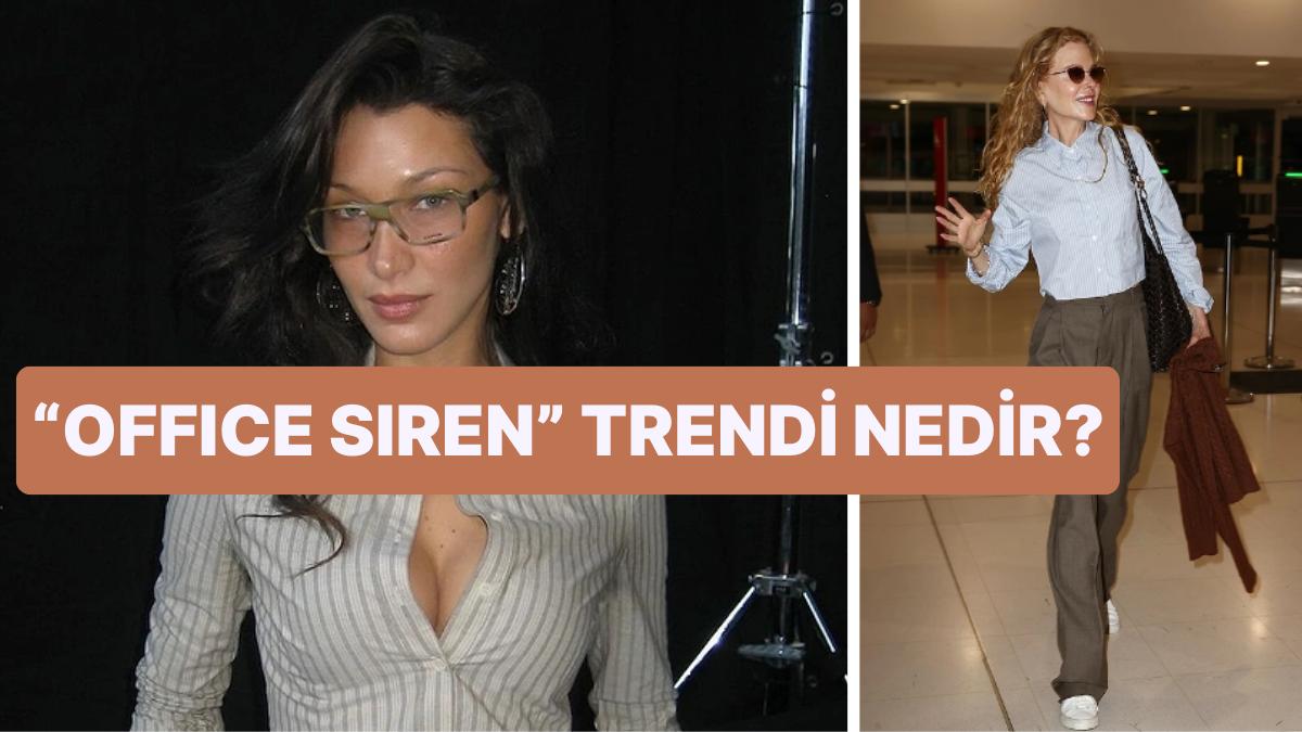TikTok’ta Trend Olan Bella Hadid’in Göz Kamaştıran Stili ‘’Office Siren’’ Nedir?