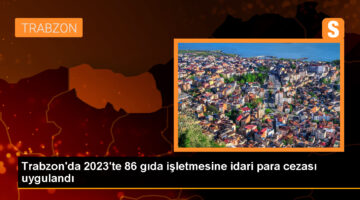 Trabzon’da 86 Gıda İşletmesine 3 Milyon 750 Bin 924 Lira İdari Para Cezası Uygulandı