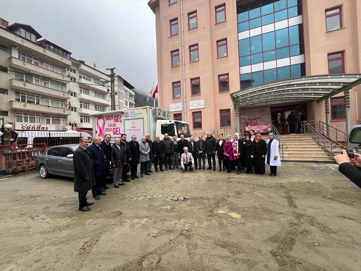 Trabzon’da mobil mamografi aracı kanser taramalarına hizmet verecek