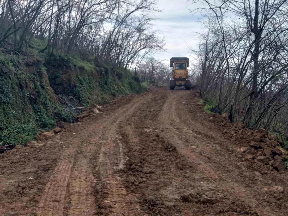 Ünye Belediyesi, İnkur Mahallesi’nde Yol Sorununu Çözdü