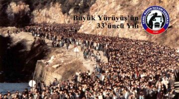Zonguldak-Ankara Büyük Madenci Yürüyüşü’nün 33. Yıldönümü Kutlandı